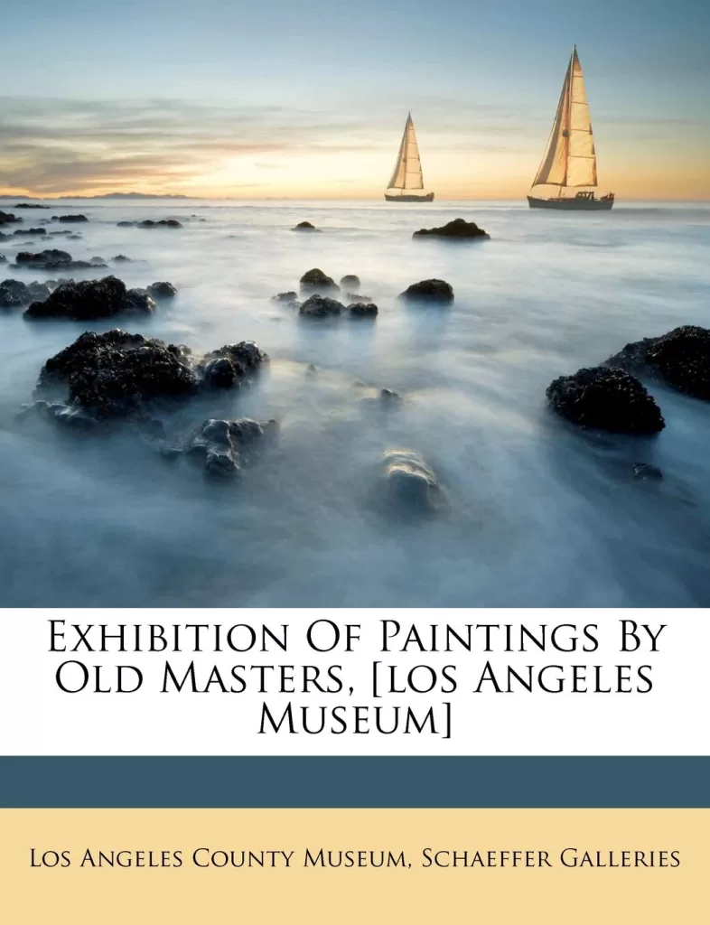 Exhibition Paintings Masters Catalogue Raisonne